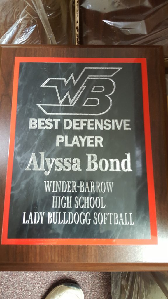WBHS 6X8 SOFTBALL